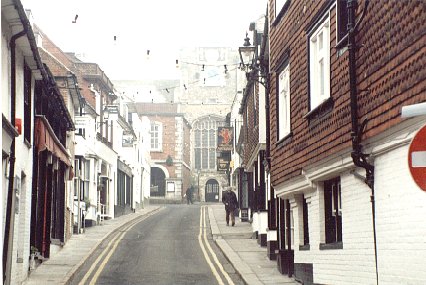 Lion Street and St Mary's Church
